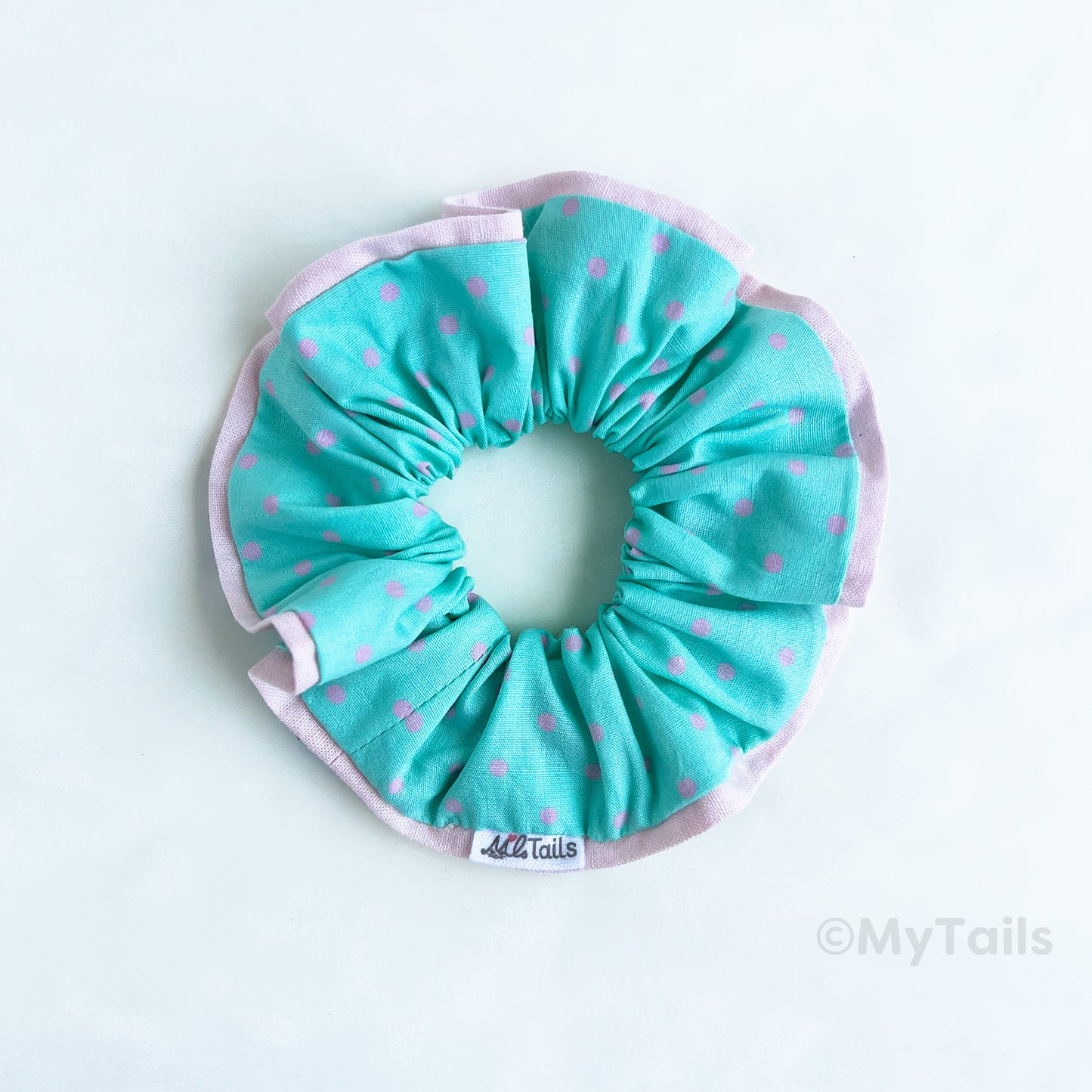 Mint soda Scrunchie